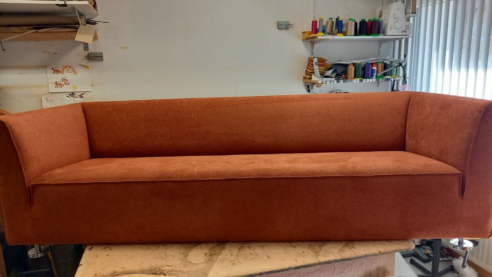Gelderland 4800 3zits (220cm)nog opnieuw te stofferen., Ophalen of Verzenden, 75 tot 100 cm, Stof, 200 tot 250 cm