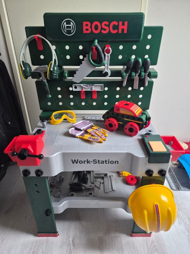 Werkbank bosch speelgoed, Ophalen of Verzenden, Nieuw