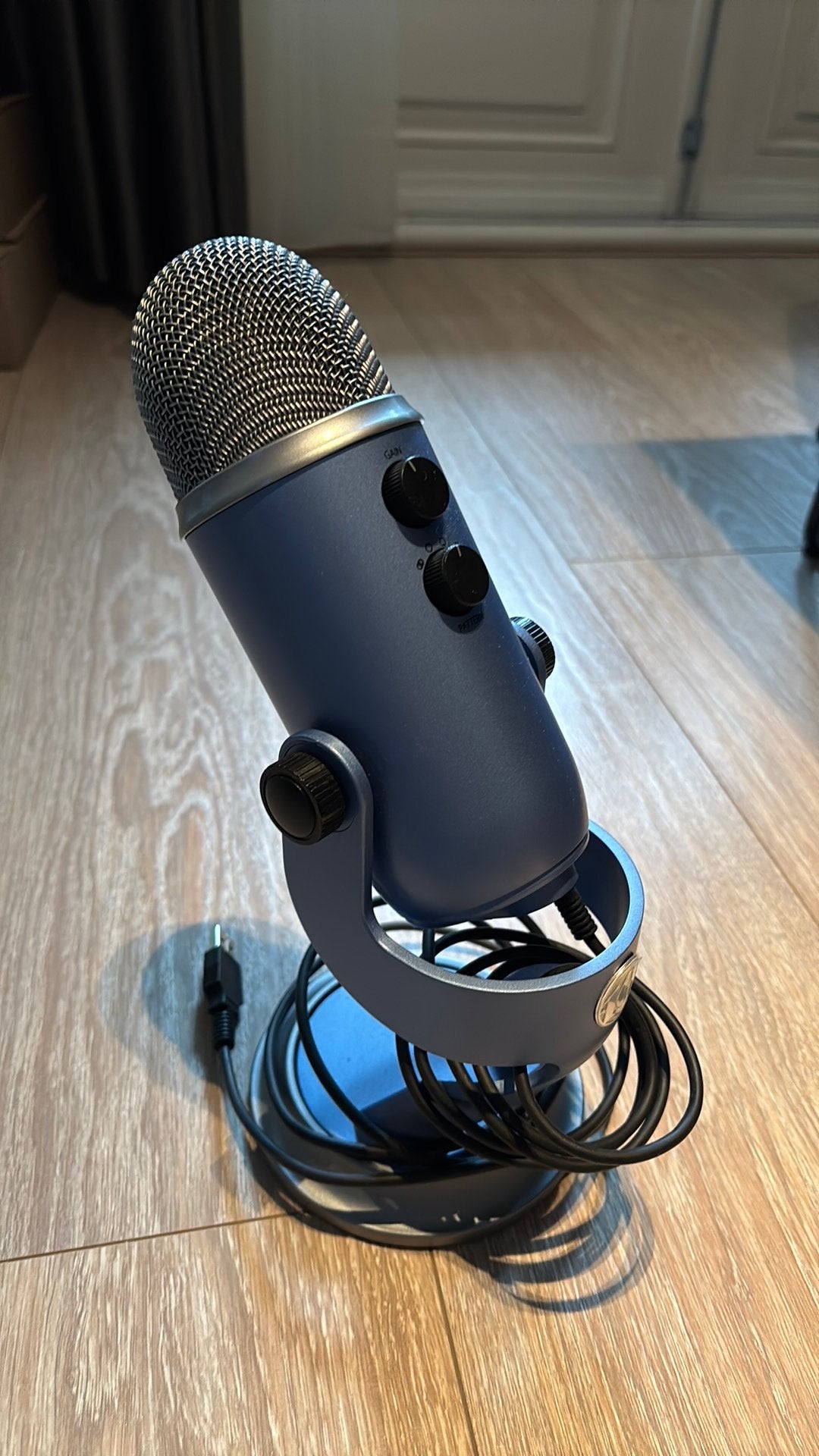 Podcast Microphone / Mikrofon, Ophalen, Zo goed als nieuw, Studiomicrofoon