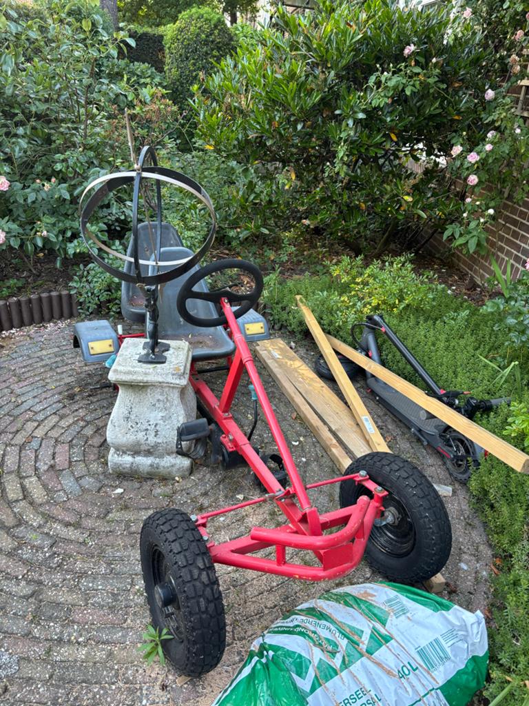 GRATIS Skelter - Rood, met duozit en vrijloopautomaat, Ophalen, Gebruikt, Overige merken, Duozit