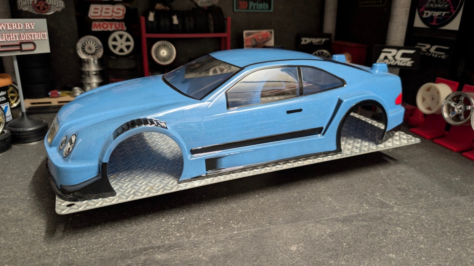 Mercedes kap Tamiya, HPI, Traxxas, kyosho, Verzenden, Nieuw, Schaal 1:10, Auto onroad