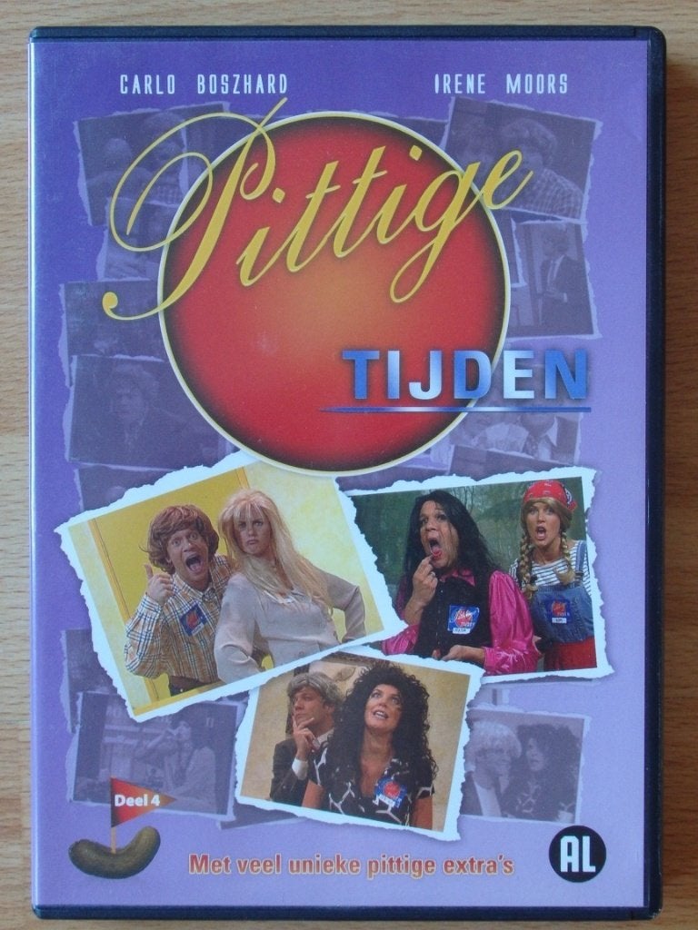 Dvd Pittige Tijden deel 4, Cd's en Dvd's, Alle leeftijden, Ophalen, Zo goed als nieuw, Komedie