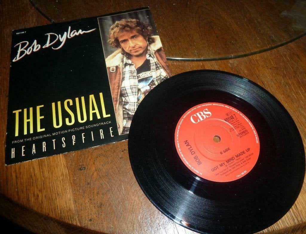 Bob Dylan The Usual - Got My Mind Made Up UK Vinyl -, Ophalen of Verzenden, Zo goed als nieuw, Pop