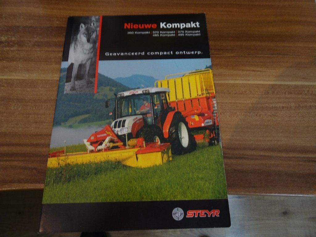 Een setje steyr trekkers folders, Ophalen of Verzenden, Nieuw, Folder