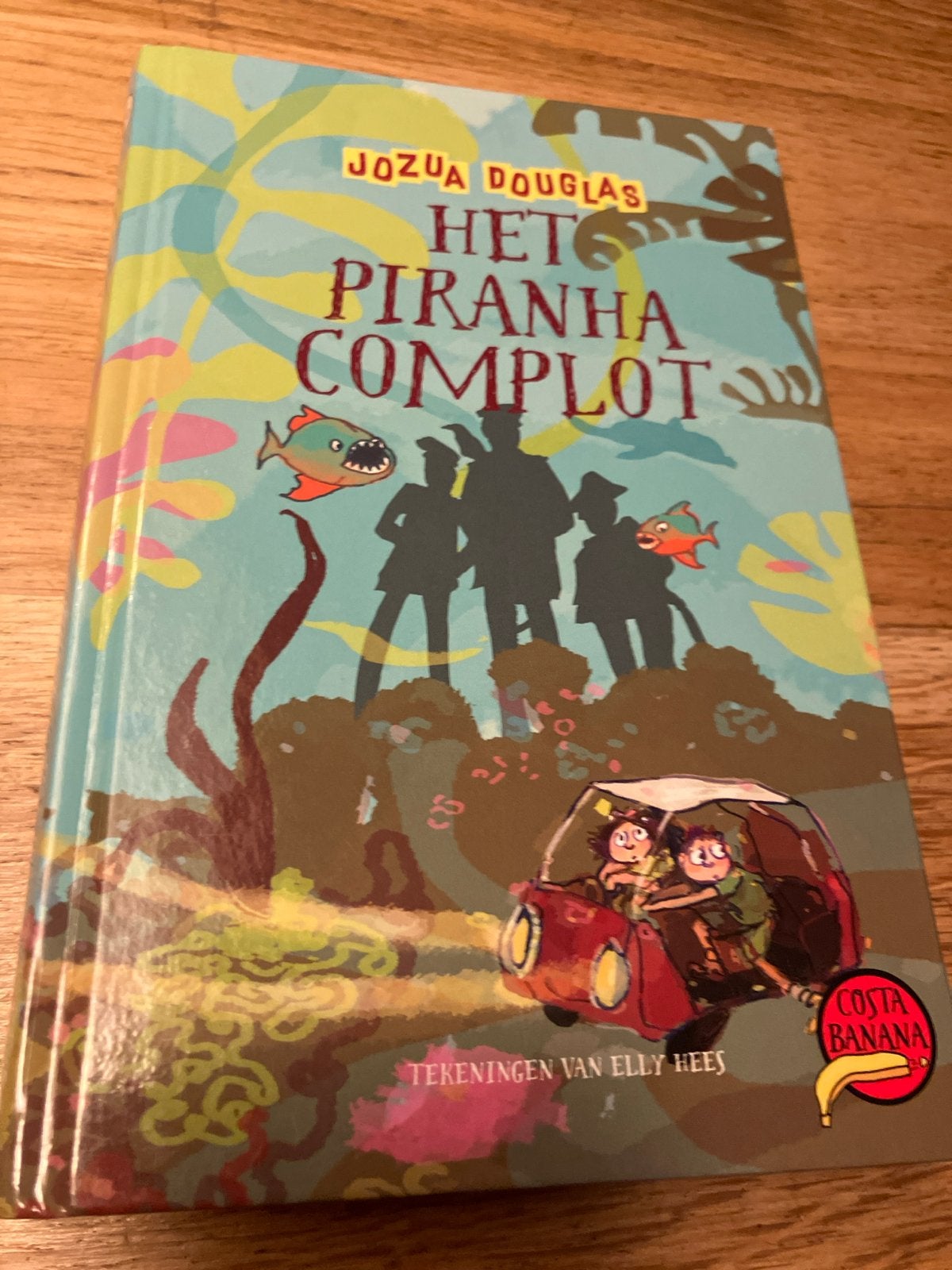 Het Piranha Complot - Jozua Douglas (Kinderboek), Verzenden, Zo goed als nieuw, Fictie