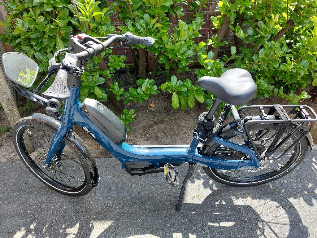 Gazelle Easyflow, elektrische fiets met extra lage instap, Fietsen en Brommers, Ophalen, Versnellingen, Zo goed als nieuw, Minder dan 47 cm