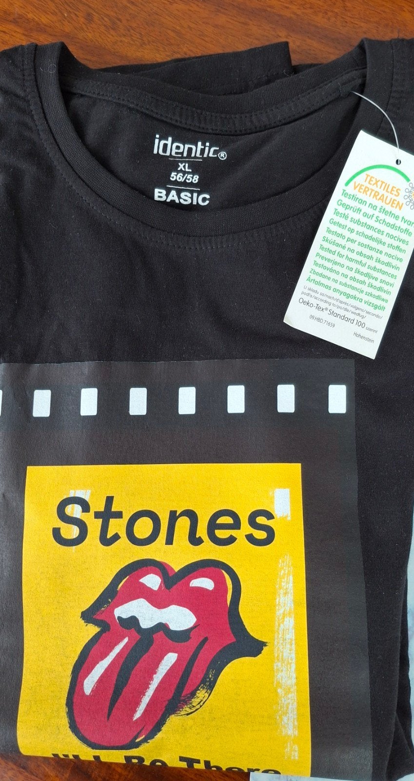 I 'll be there Rolling Stones  T shirts 2 stuks 2017, Kleding | Heren, T-shirts, Ophalen of Verzenden, Maat 56/58 (XL), Zwart