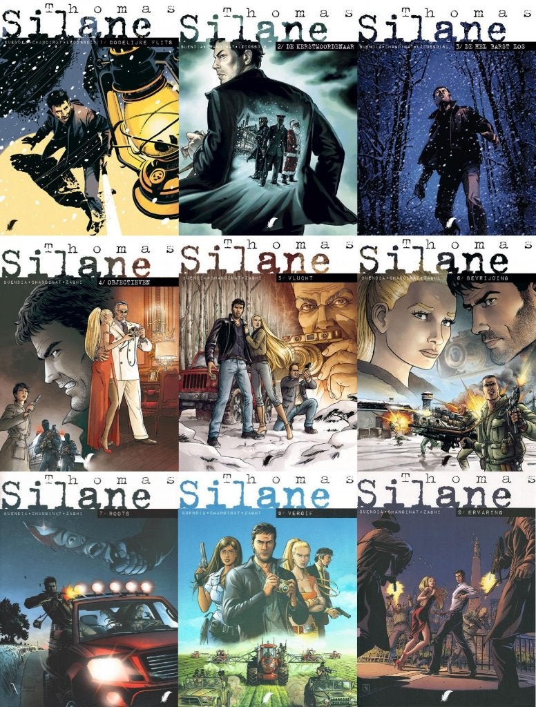 Thomas Silane 1 t/m 9, Meerdere stripboeken, Ophalen, Nieuw