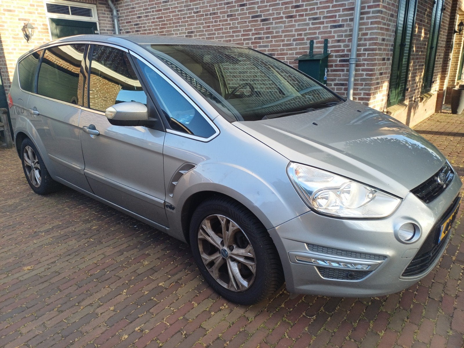 Ford S-Max 2.0 Stci 149KW Powershift 2010 Grijs, 1976 cc, 4 cilinders, 7 stoelen, Origineel Nederlands