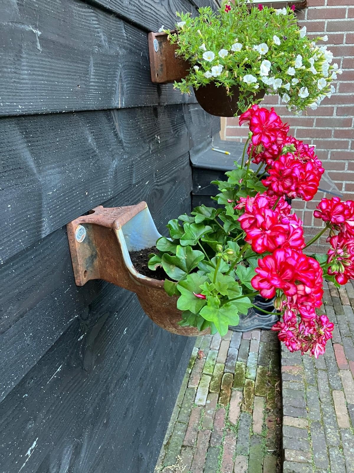 Oude Drinkbakken ,leuk als decoratie., Ophalen, Gebruikt, Minder dan 30 cm, Minder dan 60 cm