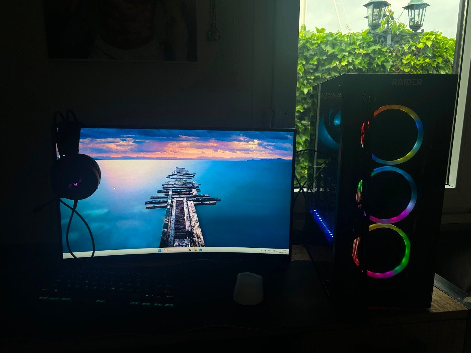 Complete Game Setup met RTX 5060 Ti, Computers en Software, Desktop Pc's, 32 GB, Zelf gebouwde pc, Zo goed als nieuw, 2 TB