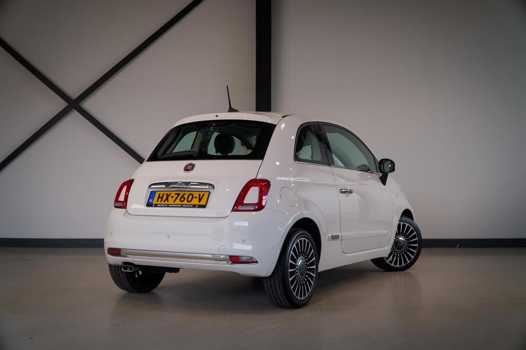 Fiat 500 0.9 TwinAir Turbo Lounge | Panorama | Navigatie | C, Auto's, Fiat, Voorwielaandrijving, Gebruikt, Elektrische ramen, Leder en Stof