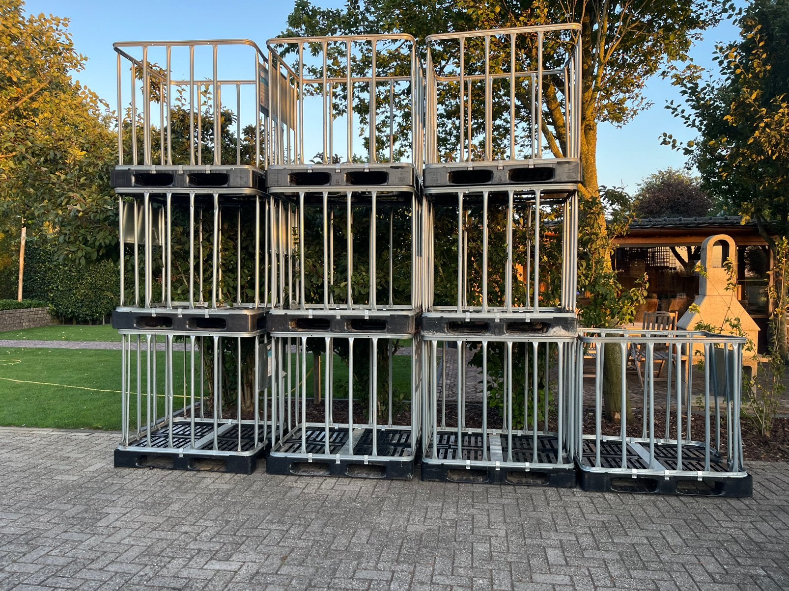 10  IBC Kratten, Minder dan 3 m³, Ophalen