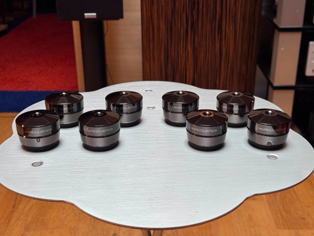 IsoAcoustics Gaia 1 / Occasion  (2 sets, 8 stuks)