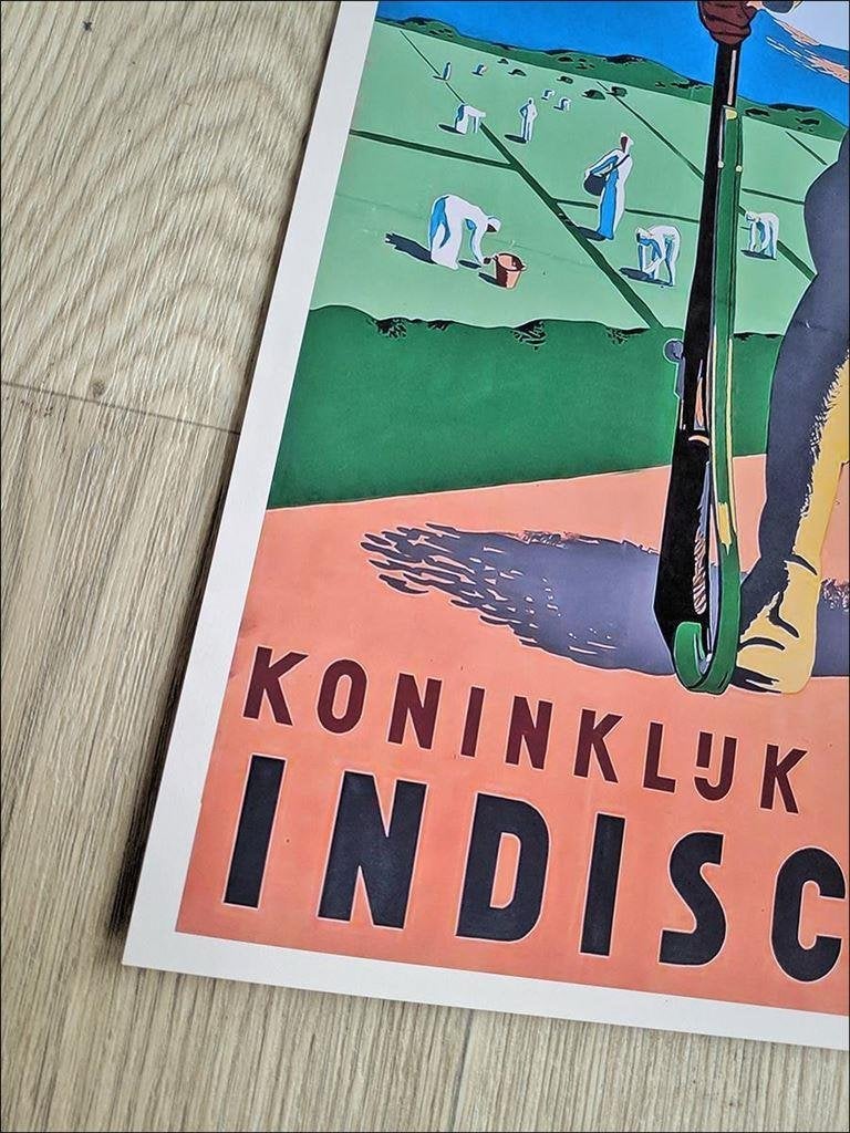 KNIL Nederlands Indie Leger Propaganda Affiche POSTER, Verzenden, Landmacht, Nederland, Foto of Poster