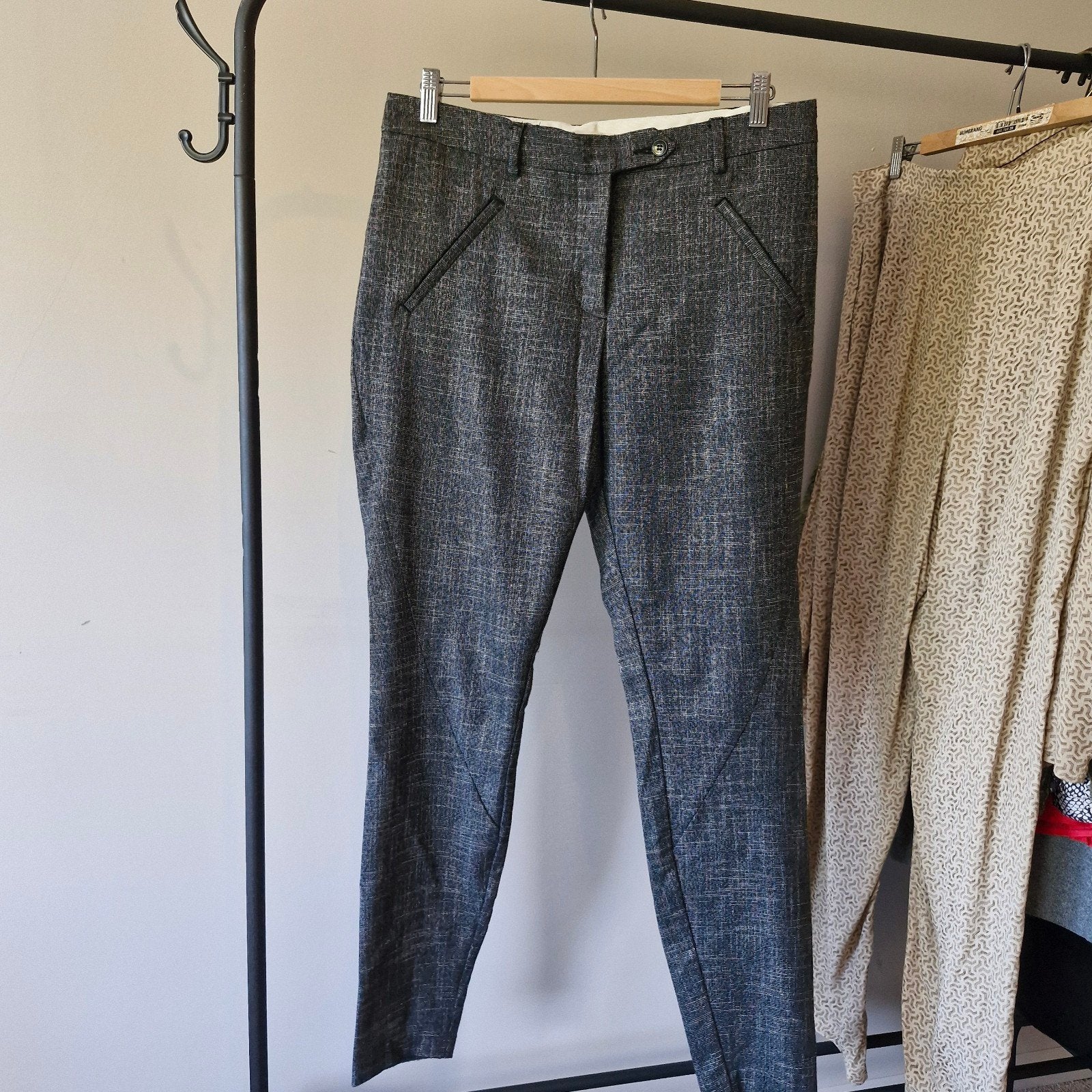 Five Units pantalon/broek - Antraciet grijs - Maat 38, Maat 38/40 (M), Five Units, Ophalen of Verzenden, Zo goed als nieuw