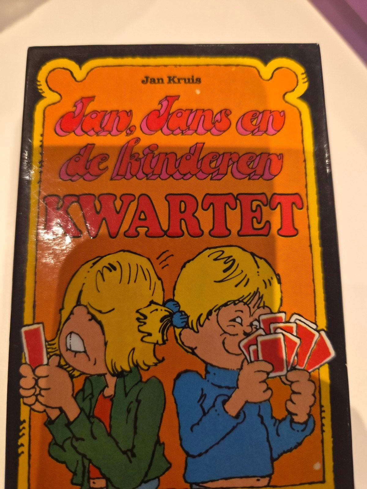Jan, Jans en de Kinderen Kwintet - Vintage Kaartspel, Drie of vier spelers, Ophalen of Verzenden, Gebruikt, Joop Wiggers Produkties B.V.