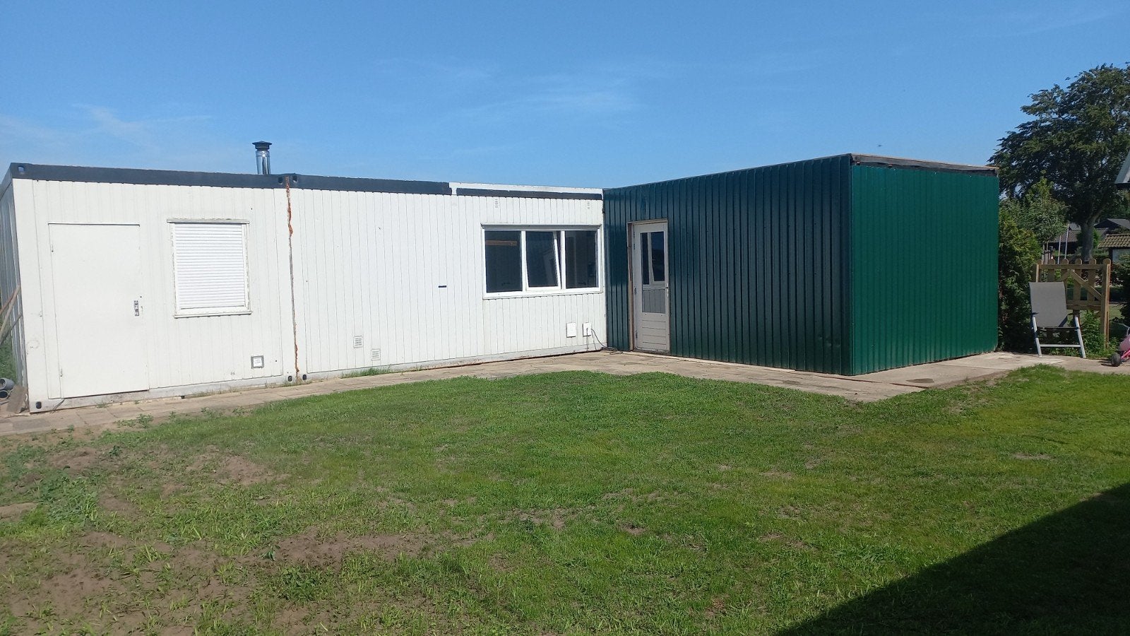 Nette gasloze woonunit met kachel en airco, Ophalen