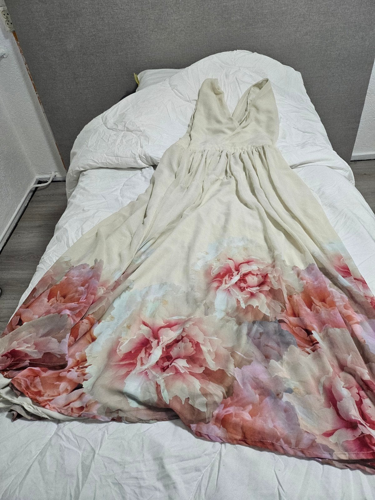 0687566232, Mango, Wit, Maat 42/44 (L), Nieuw