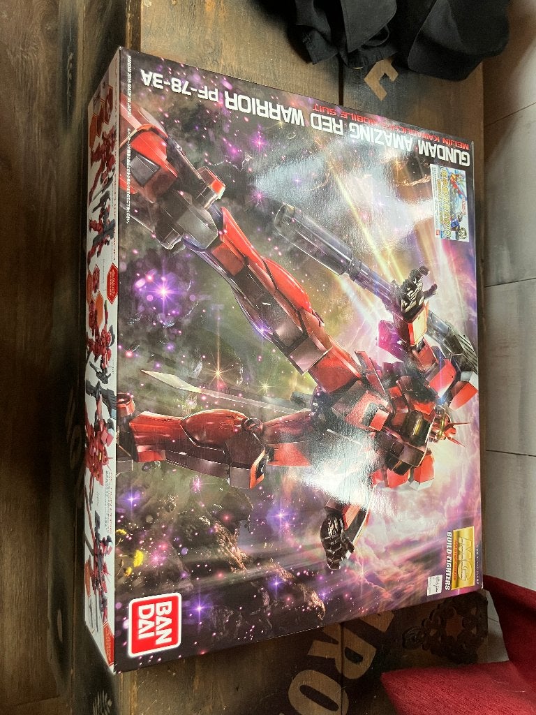 modelbouw gundham amazing red warrior pf-78-3a bouwpakket, Ophalen of Verzenden, Nieuw, 1:50 of kleiner, Figuur of Figuren