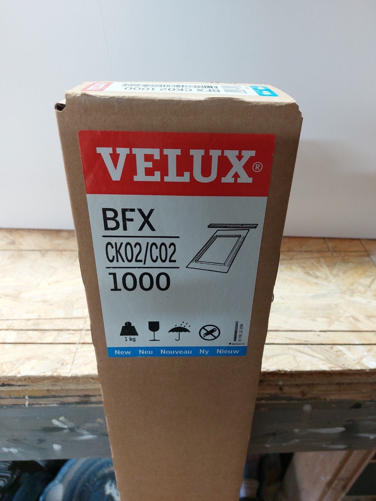 Nieuwe Velux BFX CK02/C02 1000 Dakraam, Ophalen, Minder dan 80 cm, Minder dan 80 cm, Nieuw