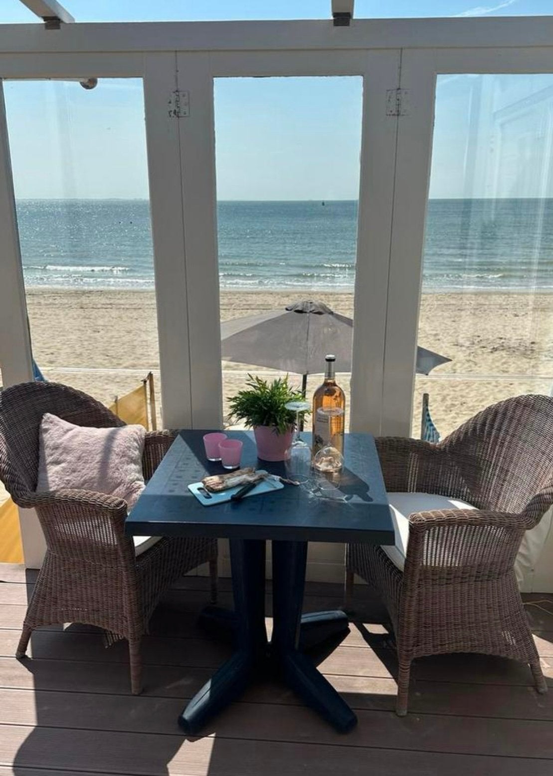 Strandhuisje Dishoek te huur, Ophalen of Verzenden, Zo goed als nieuw