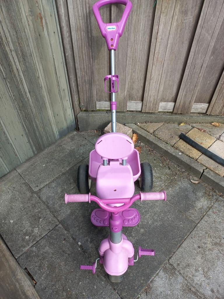 DRIEWIELER roze, gebruikt (zie omschrijving), Fietsen en Brommers, Fietsen | Driewielers, Ophalen, Gebruikt