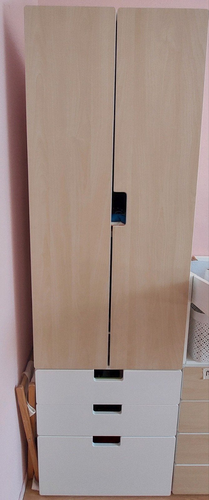 Kledingkast baby ikea småstad, 50 tot 70 cm, 105 cm of meer, Ophalen of Verzenden, Zo goed als nieuw