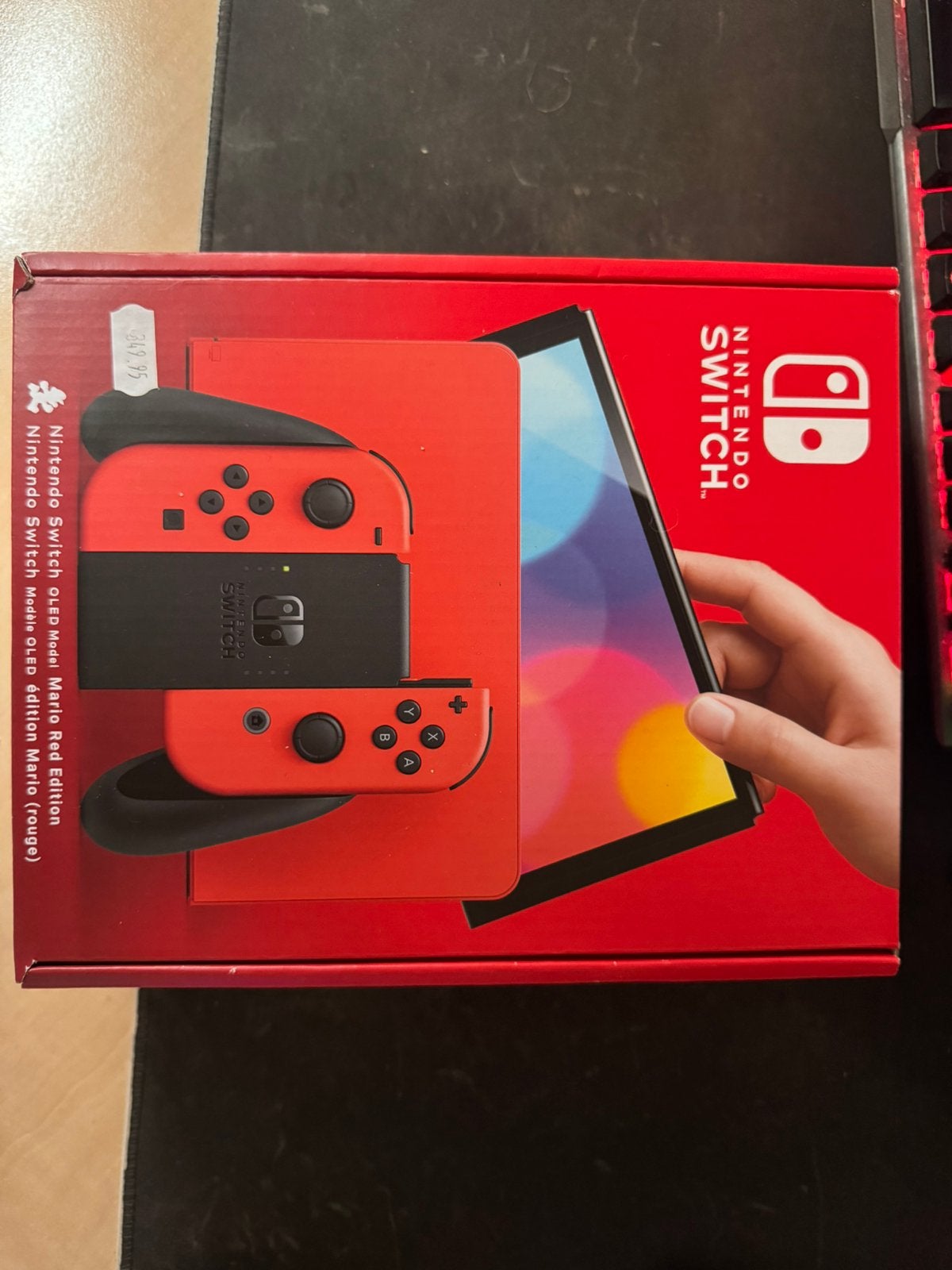 Nintendo switch oled mario sealed, Ophalen of Verzenden, Zo goed als nieuw, Met 1 controller, Switch OLED