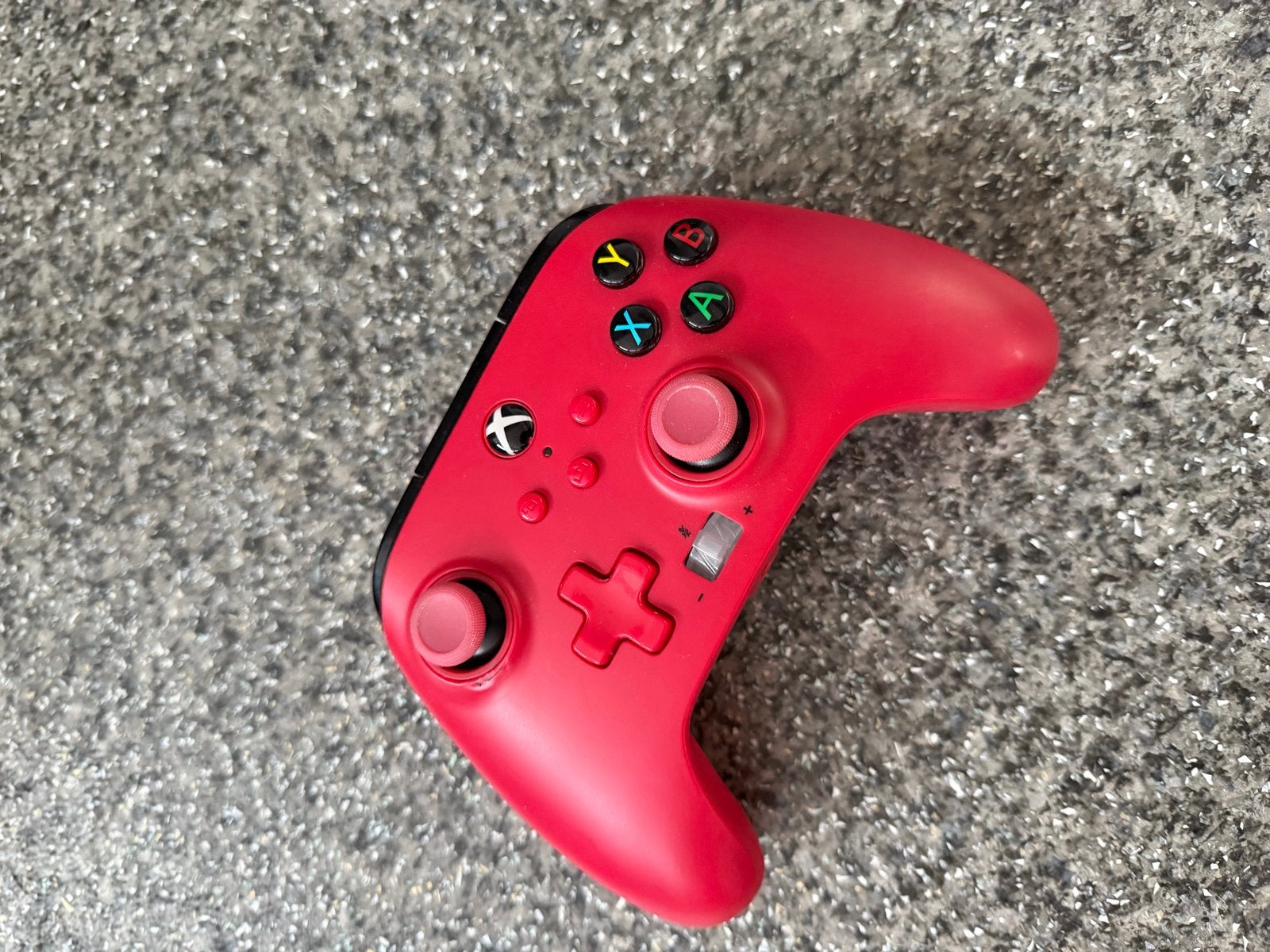 PowerA Xbox Controller - Rood, Ophalen of Verzenden, Zo goed als nieuw, Controller, Xbox One
