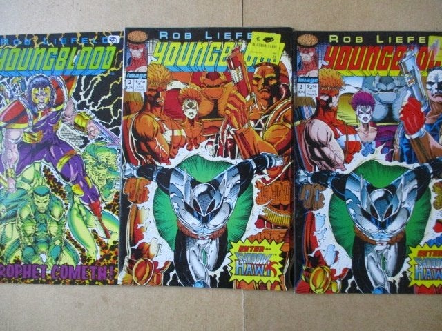 ad000146 youngblood comic engels, Meerdere comics, Ophalen, Gelezen, Overige gebieden