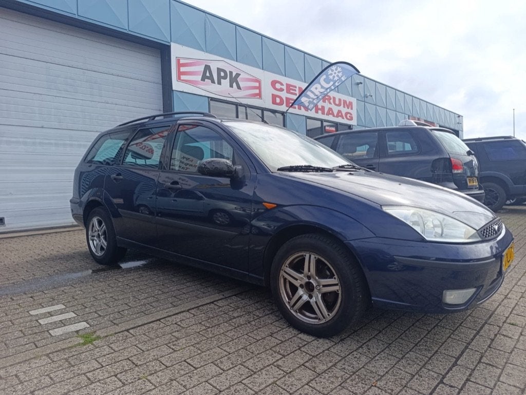 Ford Focus Station 1.6I APK gekeurd, Auto's, Ford, 1596 cc, 15 km/l, 4 cilinders, Blauw