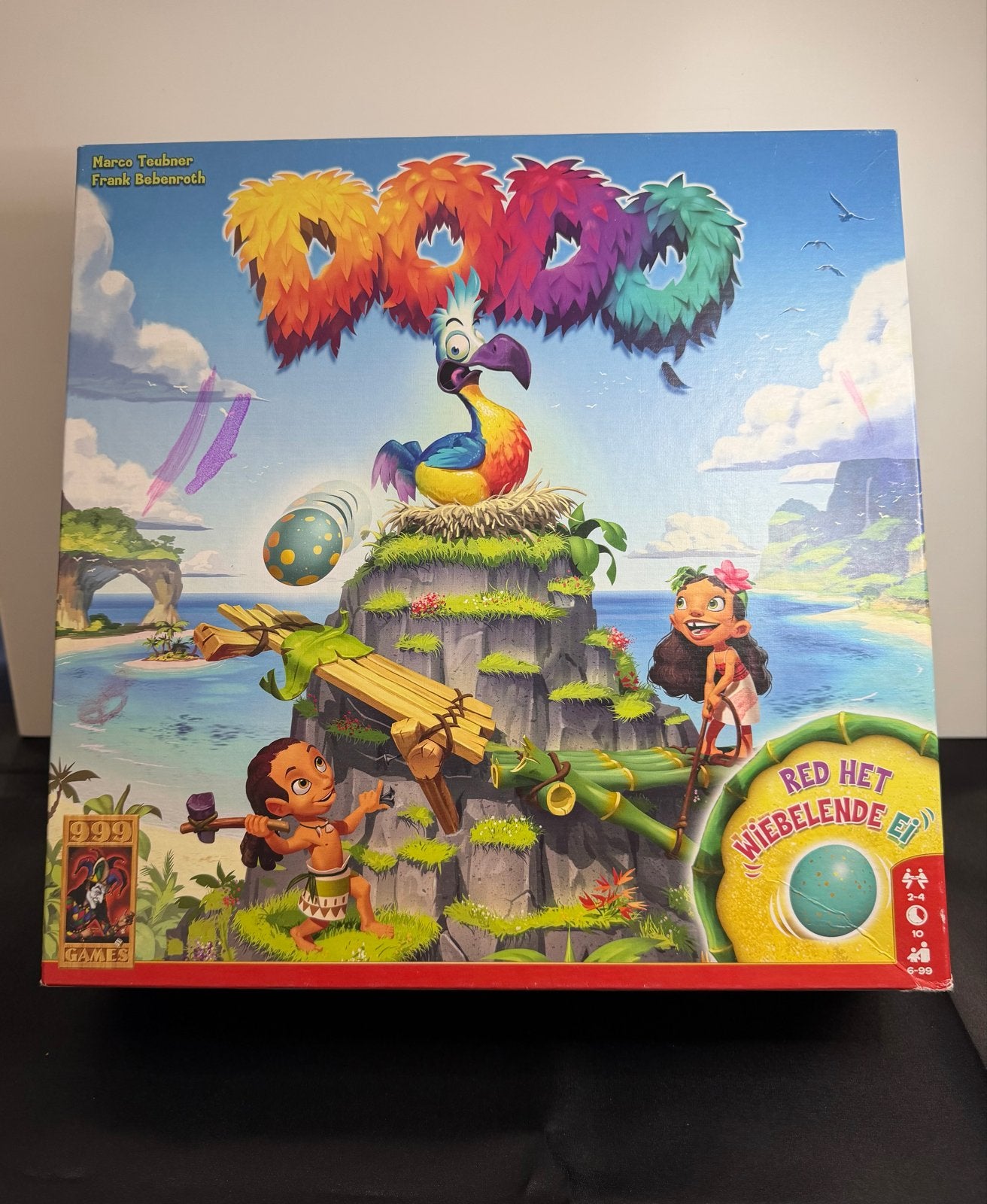 Dodo bordspel (999 Games) - Coöperatief kinderspel, Drie of vier spelers, Ophalen of Verzenden, Gebruikt