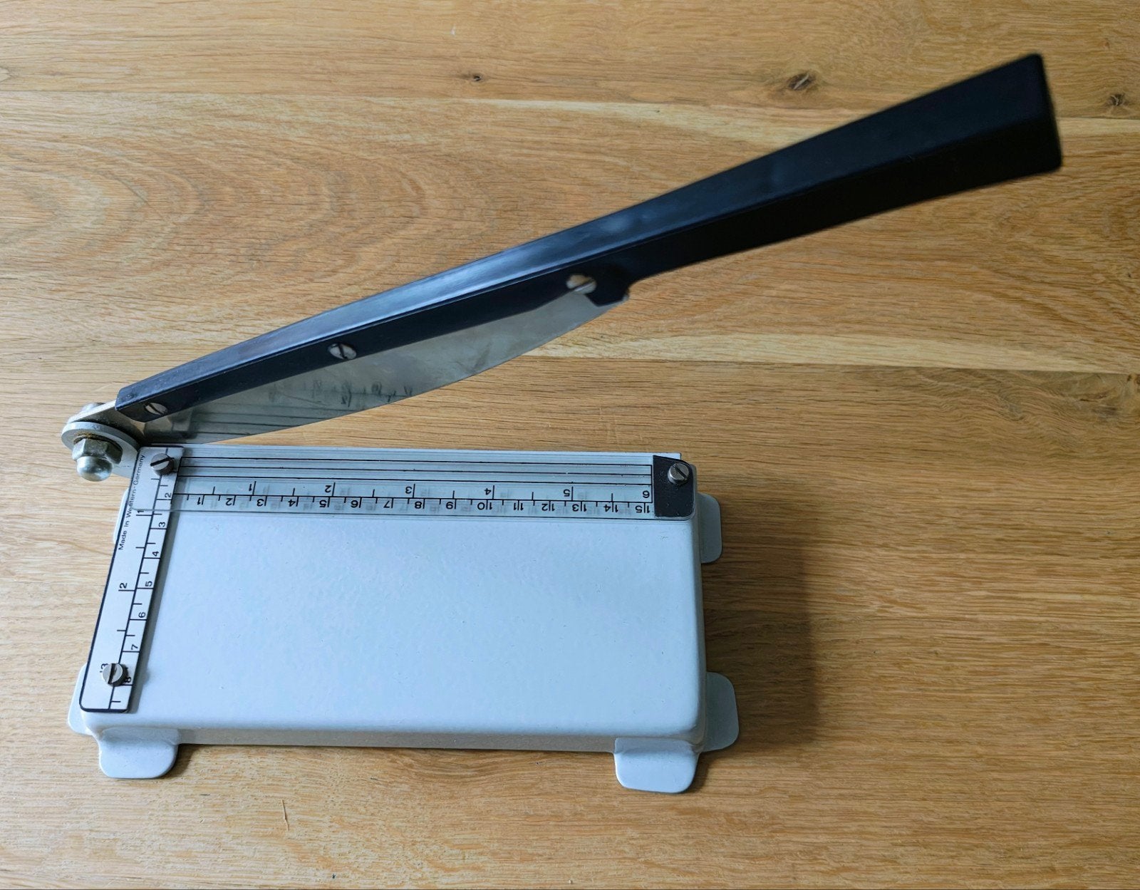 Snijmachine voor klemstroken \ papier, Ophalen of Verzenden, Overige typen