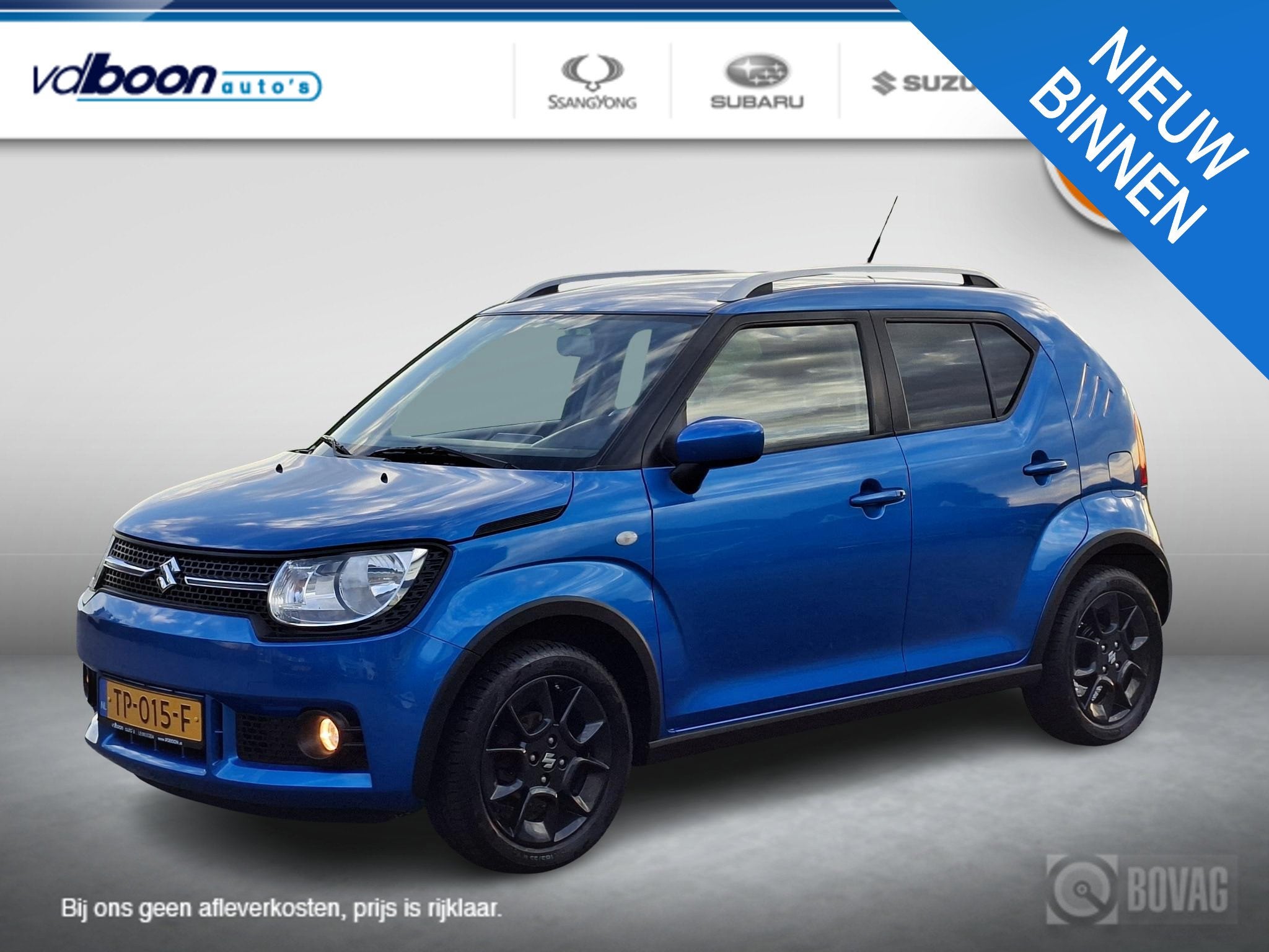 Suzuki Ignis 1.2 Select AIRCO | LMV | rijklaarprijs!, Voorwielaandrijving, 12 maanden, Stof, Gebruikt