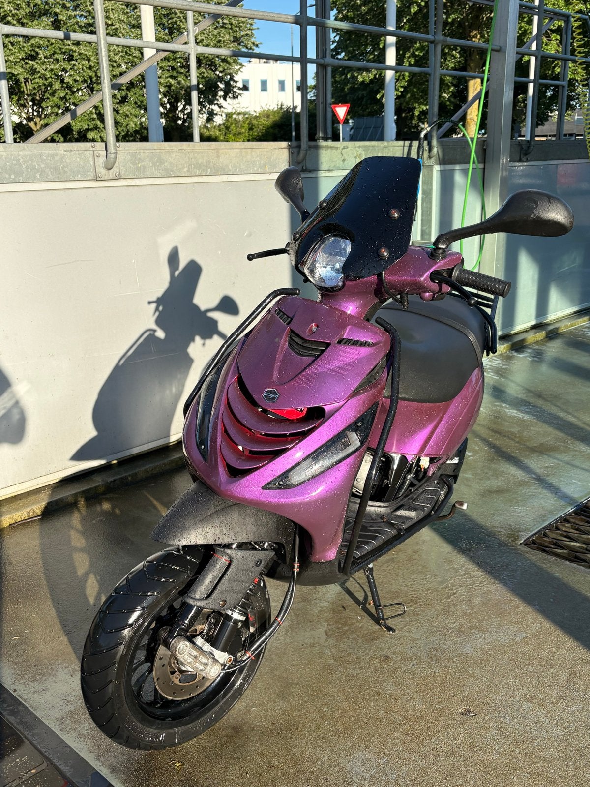 Zip iget euro4 4 takt 3v 80cc full malossi, Ophalen, Gebruikt, Benzine, Zip