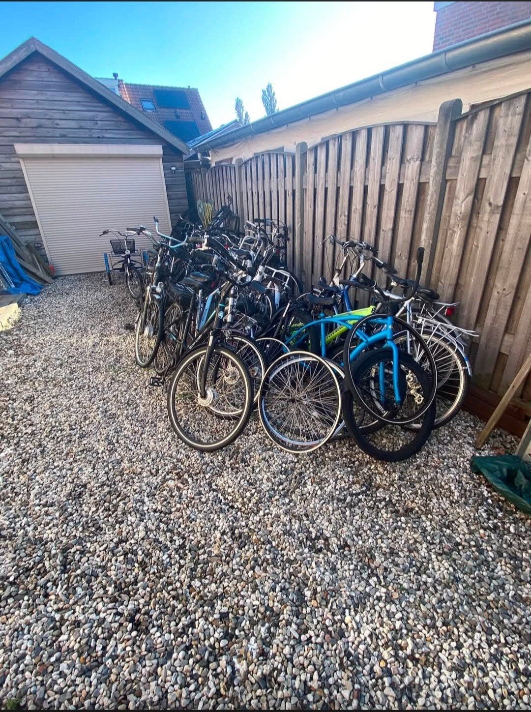 opknap fietsen, Ophalen, Gebruikt