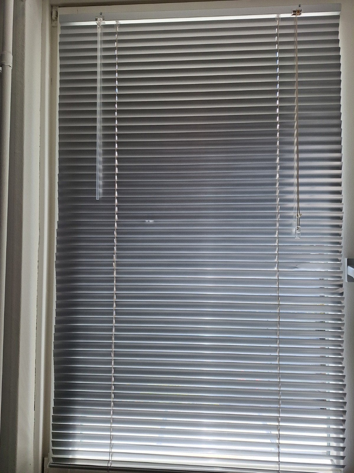 3 jaloezieën zilver kleur aluminium, Ophalen of Verzenden