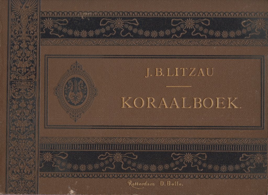J.B.LITZAU - K O R A A L B O E K, Orgel, Gebruikt, Ophalen of Verzenden, Artiest of Componist