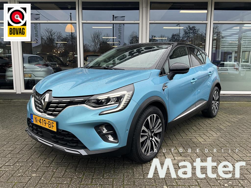Renault Captur 1.3 TCe 140 Initiale Paris Trekhaak, Auto's, 12 maanden, Gebruikt, Euro 6, 4 cilinders