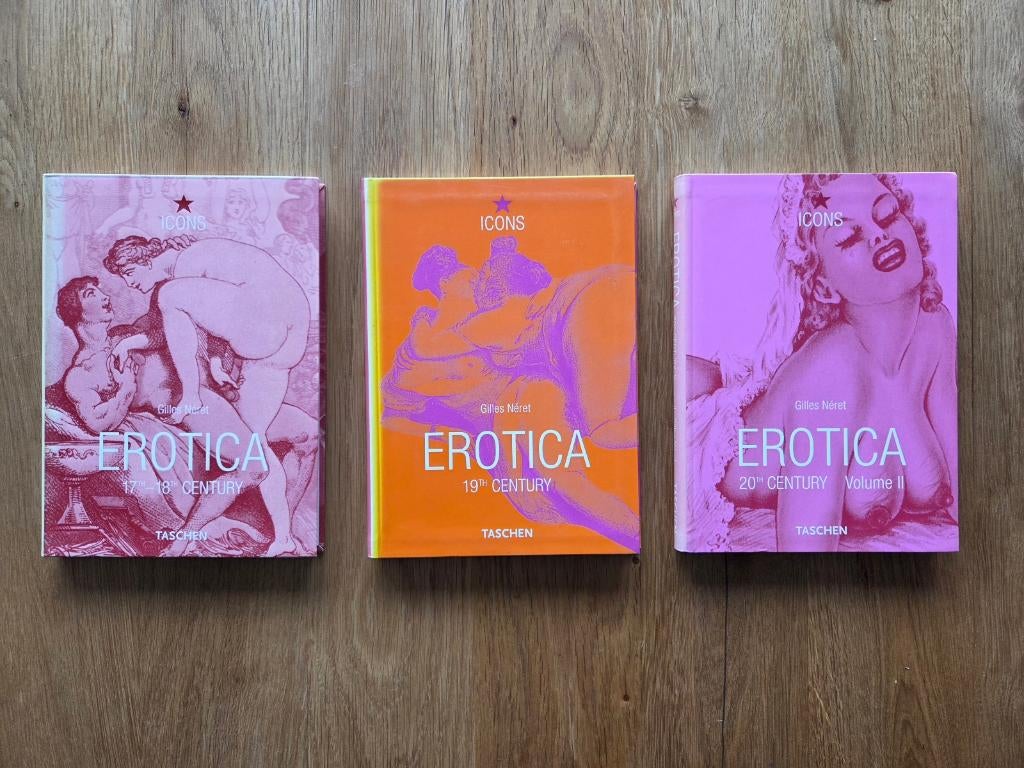 3 Erotica boekjes Taschen kunstafbeeldingen, Verzenden, Zo goed als nieuw, Overige onderwerpen, Gilles Neret