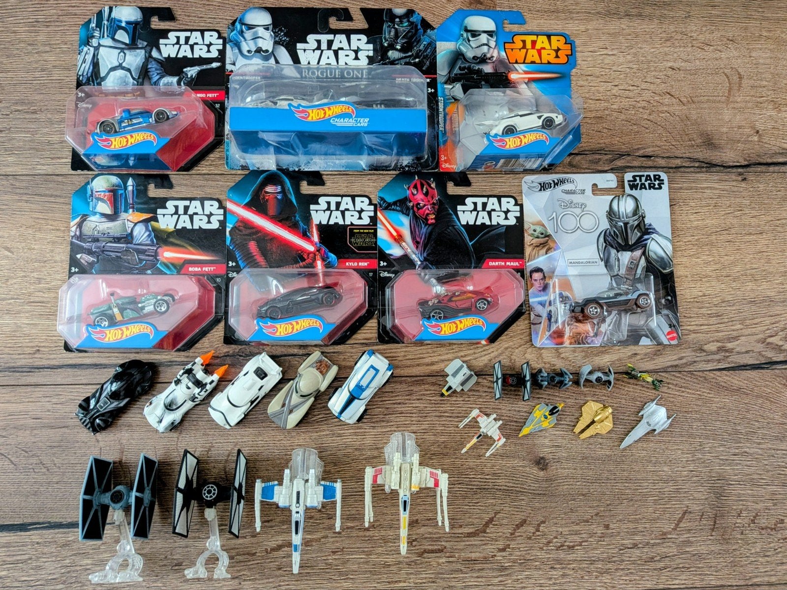 Hot Wheels Star Wars Collectie - Auto's en Ruimteschepen, Ophalen of Verzenden, Zo goed als nieuw