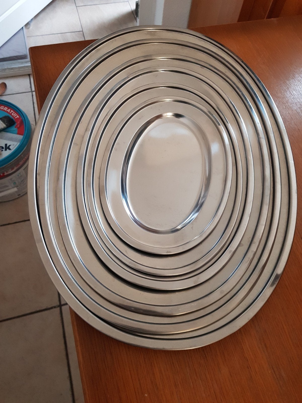 Zo goed als nieuw set schalen 6 stuks, Ophalen