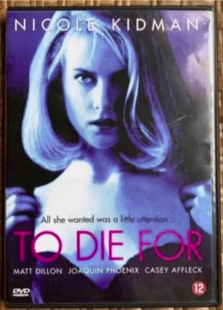 DVD To die for; Nicole Kidman, Matt Dillon, Joaquin Phoenix, Vanaf 12 jaar, Ophalen of Verzenden, Zo goed als nieuw