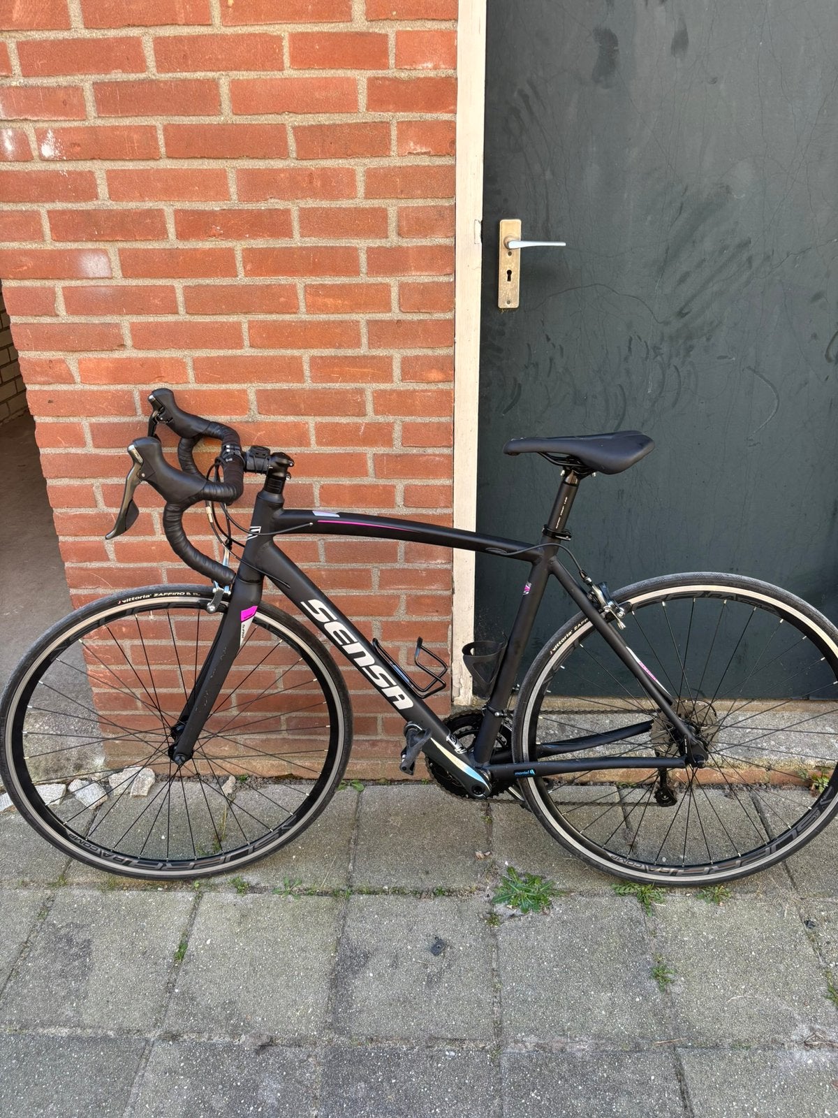 Sensa Emilia racefiets dames, 28 inch, Velgrem, Aluminium, 49 tot 53 cm
