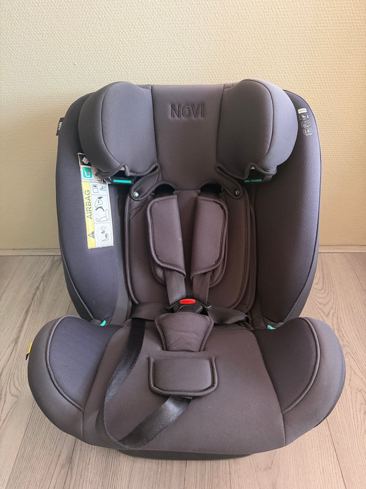 Novi Baby Premium Lucas Autostoel i-Size Black, Overige merken, Autogordel, Verstelbare rugleuning, Ophalen of Verzenden