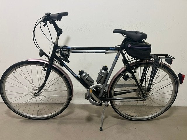 Gazelle Medeo Hybride Dames en Heren fietsen, Fietsen en Brommers, Fietsen | Heren | Herenfietsen, Ophalen, Gebruikt, Velgrem