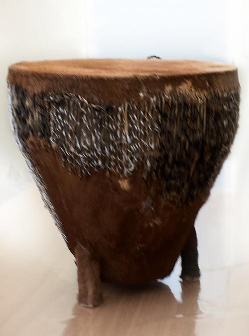 Afrikaans etnisch sjamanen drum trommel, djembé Kenia antiek, Ophalen of Verzenden, Gebruikt, Trommel