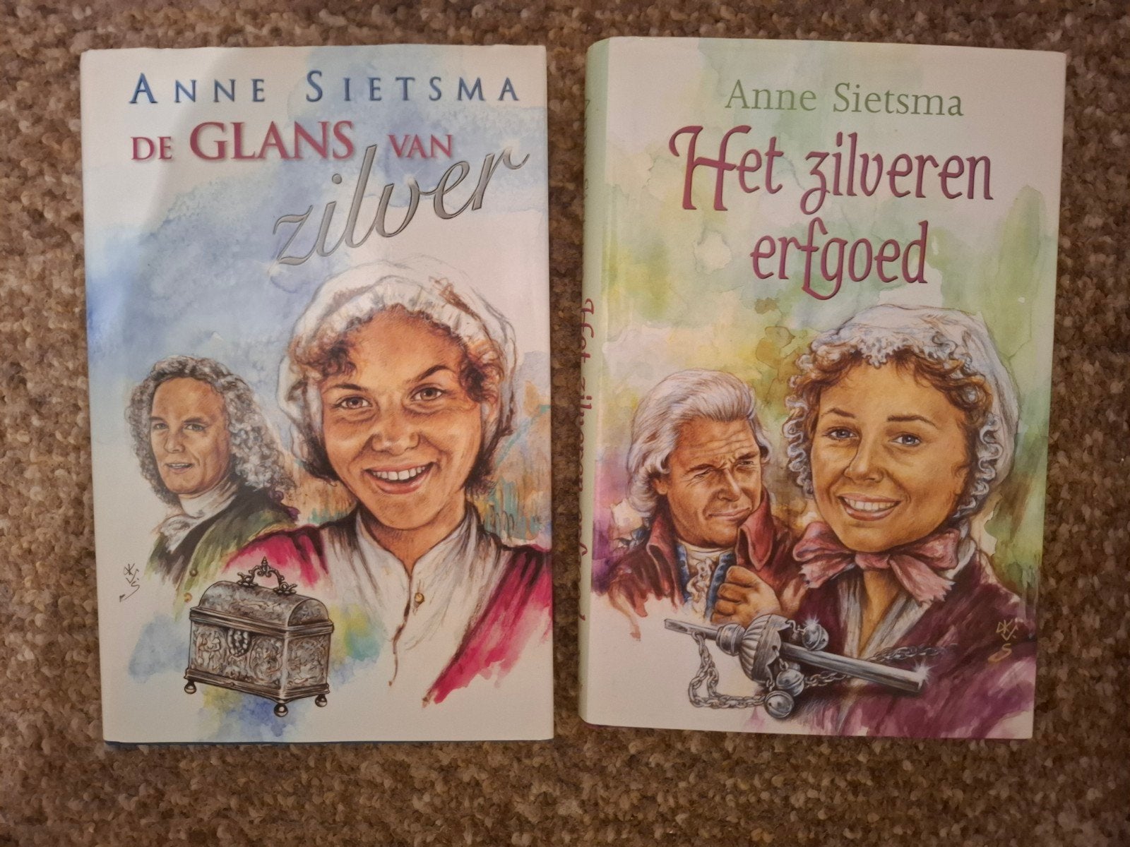 Het zilveren erfgoed & De glans van zilver - Anne Sietsma, Ophalen of Verzenden, Gelezen, Anne Sietsma