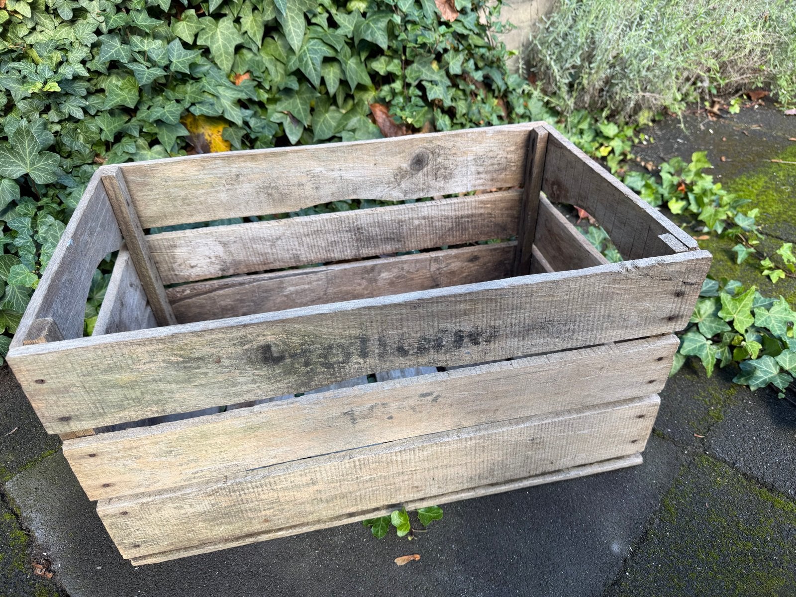 Houten krat - Vintage look, Gebruikt, 40 tot 60 cm, 50 tot 75 cm, Minder dan 35 cm